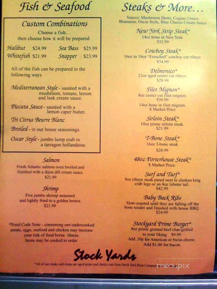 Goodfellows Bar & Grill - Mackinac Island, MI menu_pic