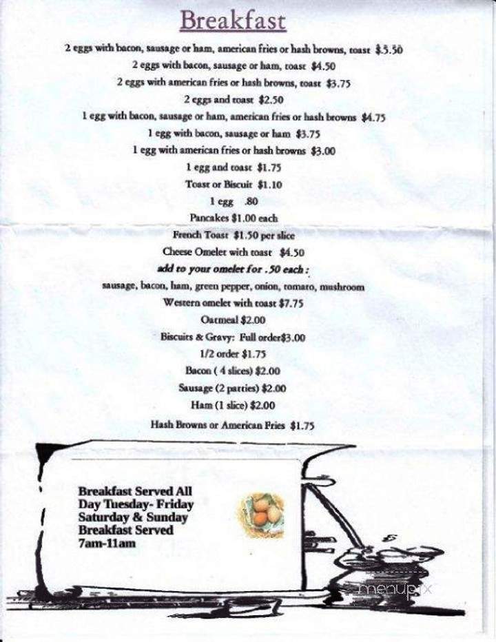 Kampsville Inn Restaurant - Kampsville, IL menu_pic