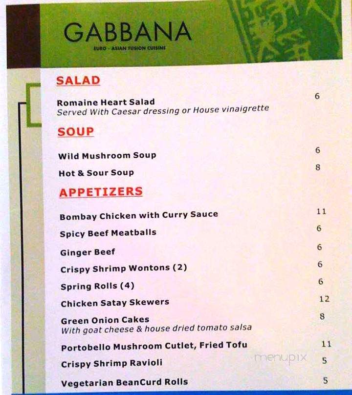 /1118791/Gabbana-Restaurant-Edmonton-AB - Edmonton, AB