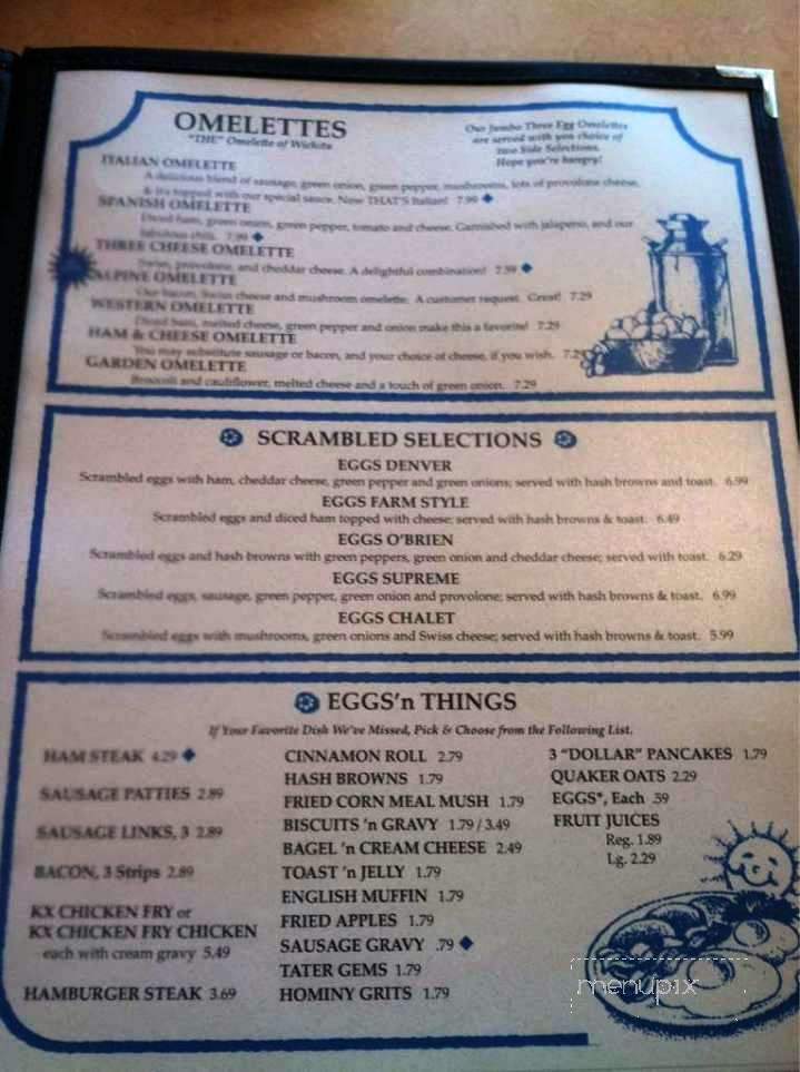 Kings-X - Wichita, KS menu_pic