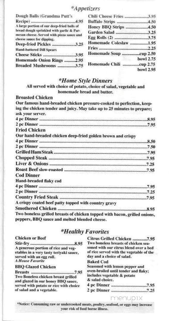 Lennon Cafe - Lennon, MI menu_pic