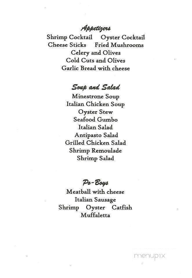 Suburban Garden - Alexandria, LA menu_pic