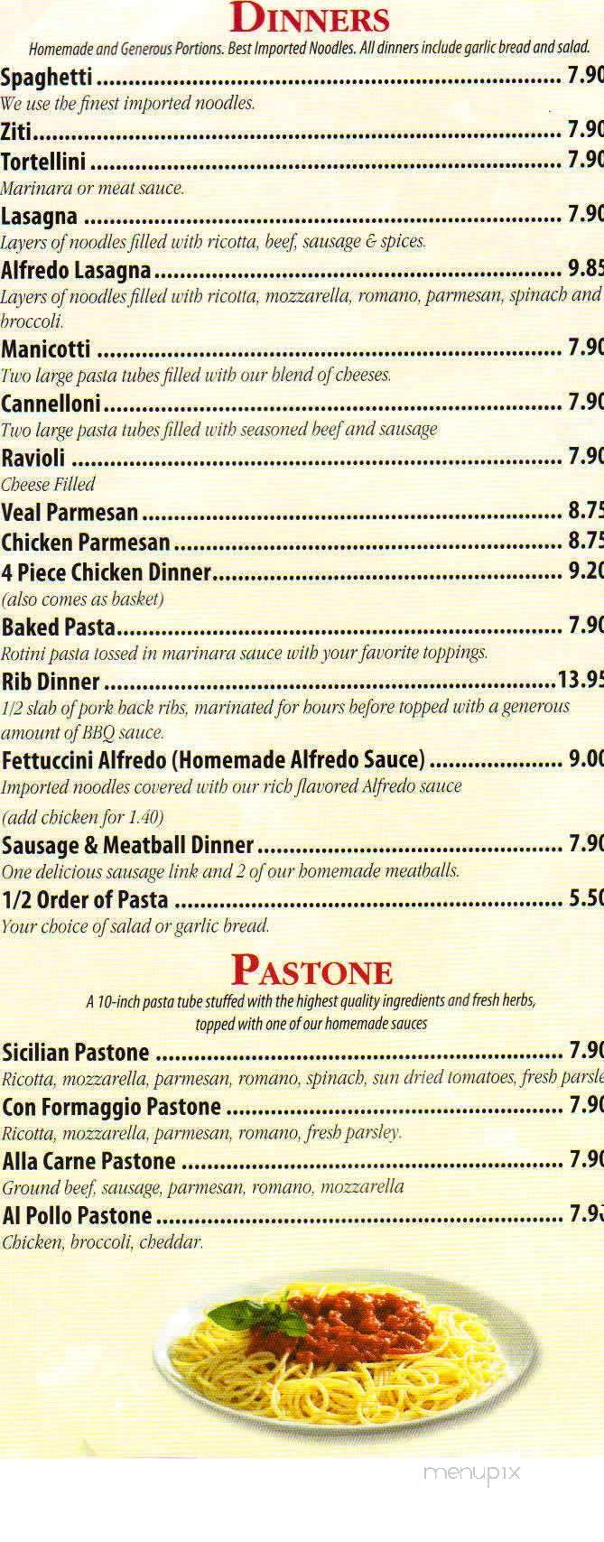 Alfano's Pizzeria - Knoxville, IL menu_pic
