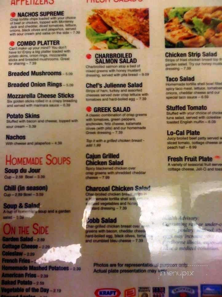 Christos Family Dining - Plymouth, IN menu_pic