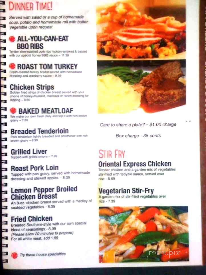 Christos Family Dining - Plymouth, IN menu_pic