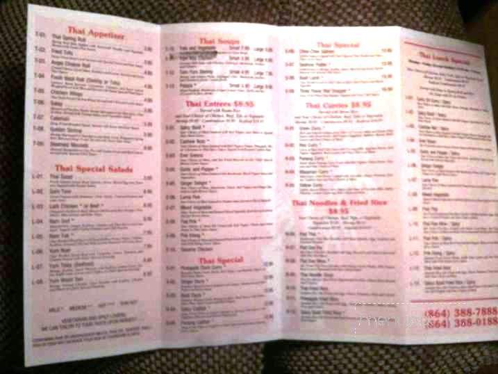 Fusion Japanese & Thai - Greenwood, SC menu_pic
