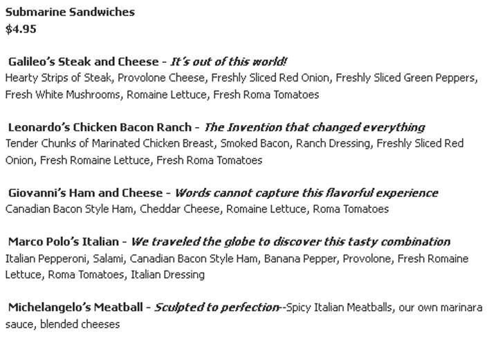 Leonardo's Pizza Villa - Harrison, AR menu_pic