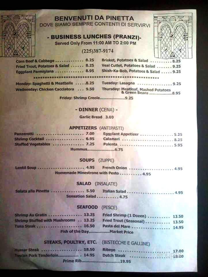 /1803638/Pinettas-European-Restaurant-Baton-Rouge-LA - Baton Rouge, LA