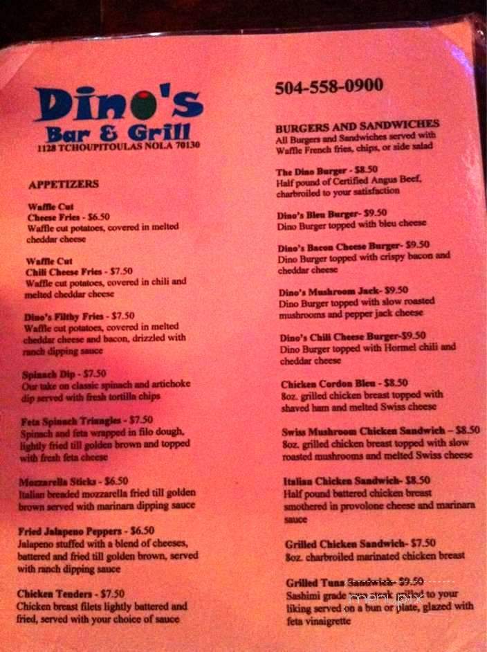 /1807007/Dinos-Bar-and-Grill-New-Orleans-LA - New Orleans, LA