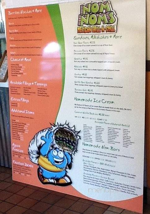 Nom Noms Mexican Grill-N-Chill - Hot Springs, AR menu_pic