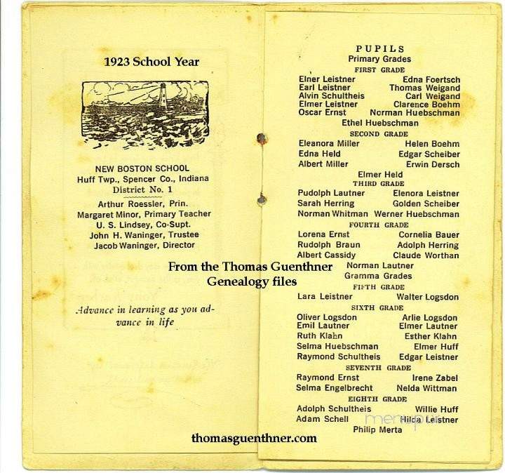 New Boston Tavern - Troy, IN menu_pic