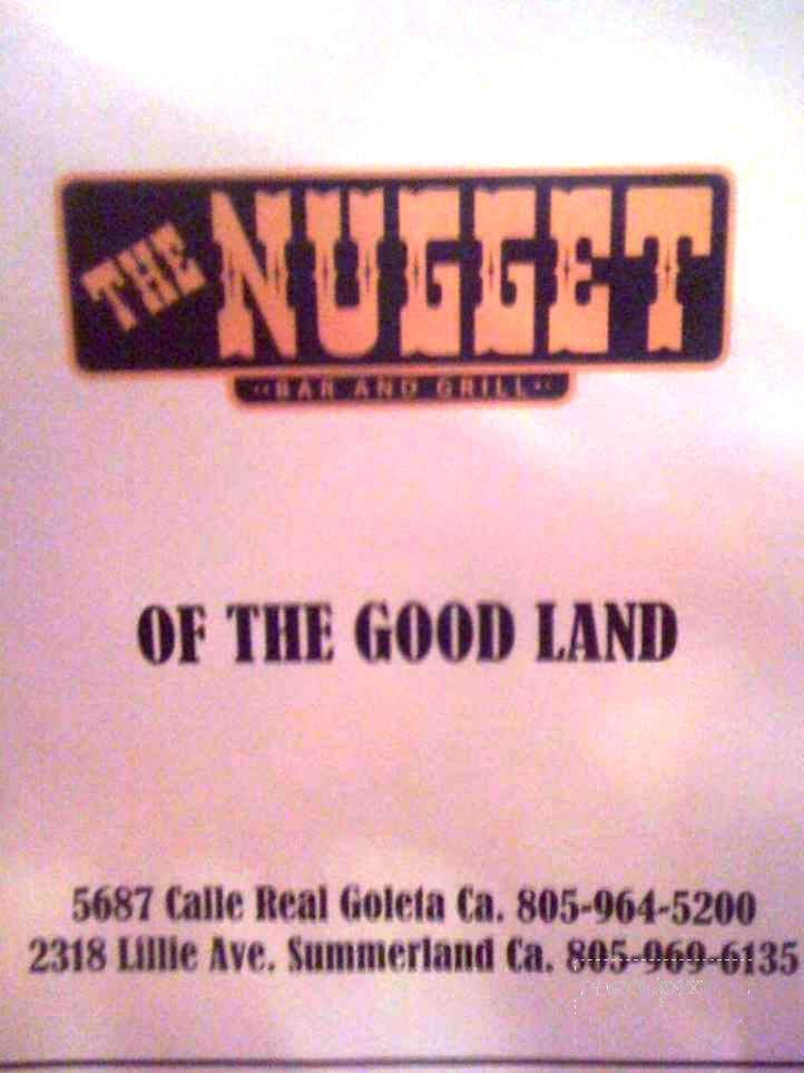 The Nugget - Goleta, CA menu_pic