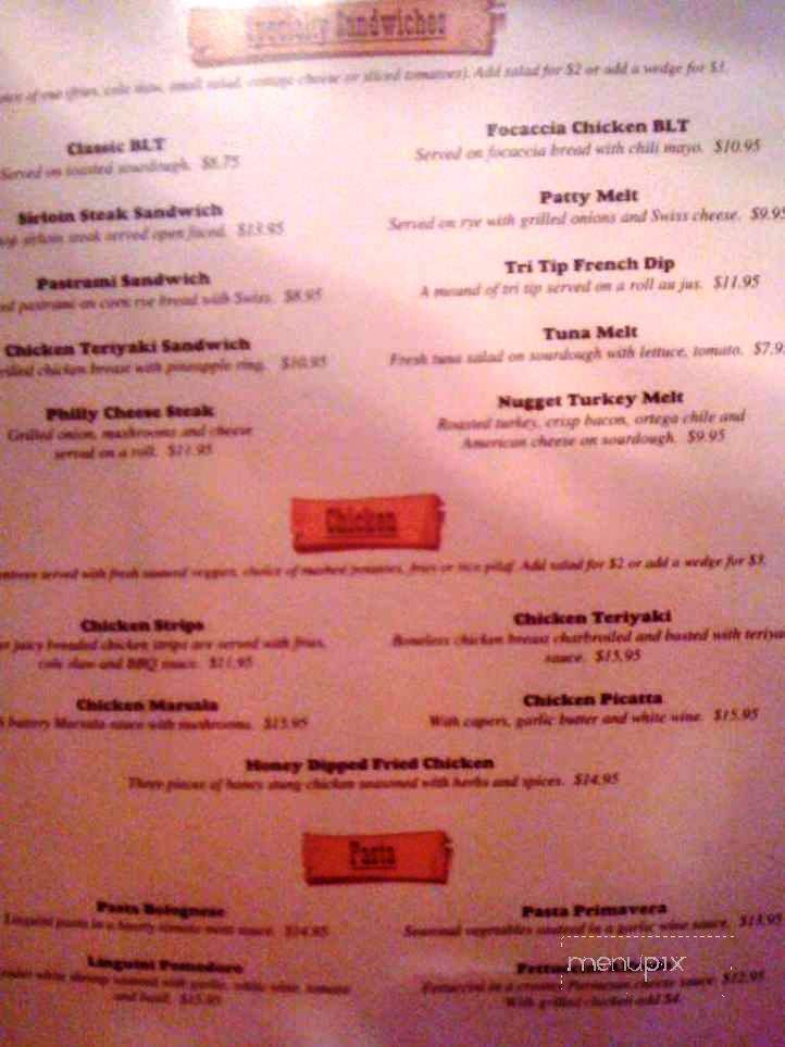 The Nugget - Goleta, CA menu_pic