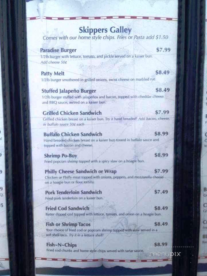 Yardarm - Dubuque, IA menu_pic