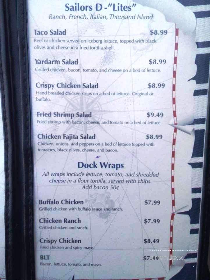 Yardarm - Dubuque, IA menu_pic