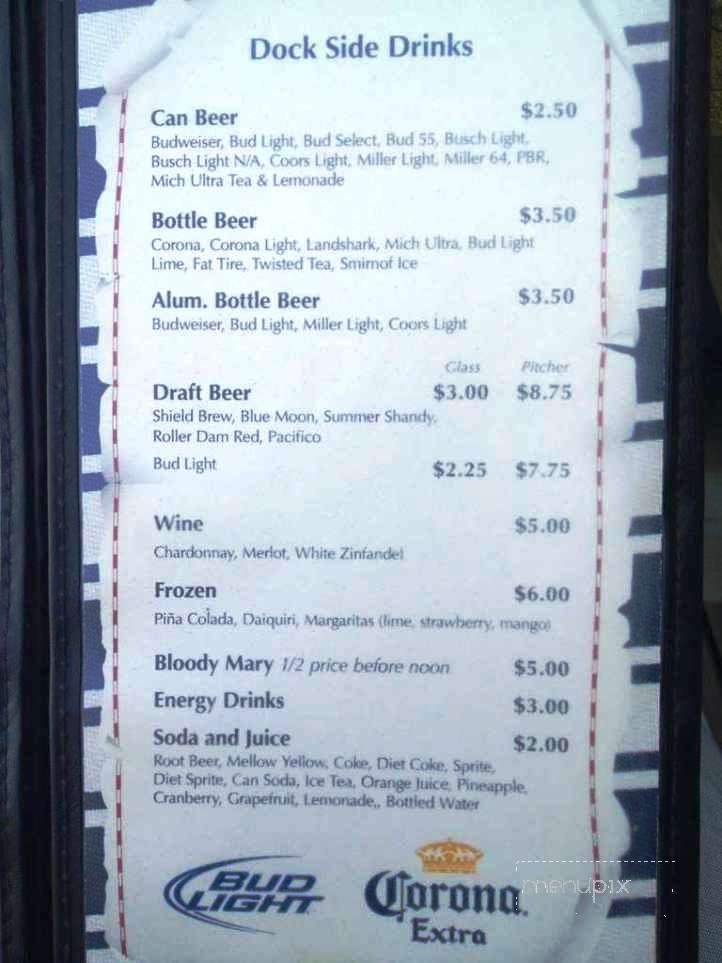 Yardarm - Dubuque, IA menu_pic