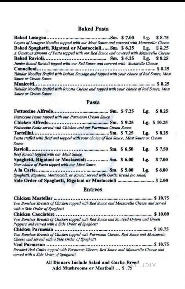 Shepardo's Italian Villa - Springfield, IL menu_pic