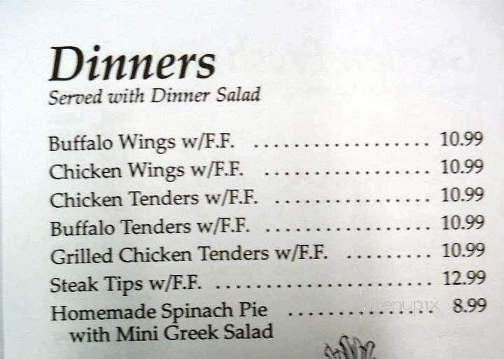 Village Pizza Of Bristol - Bristol, NH menu_pic
