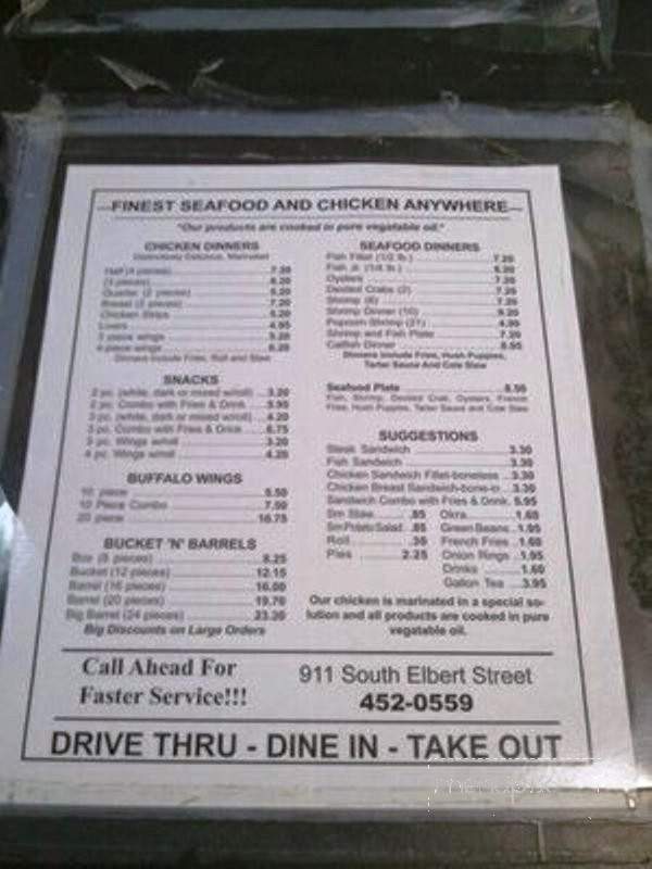 Shrimp Boat - Milledgeville, GA menu_pic