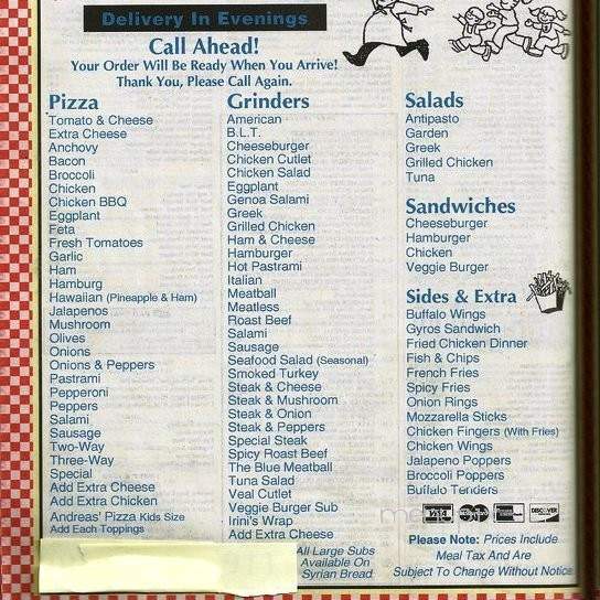 Groton House Of Pizza - Groton, MA menu_pic