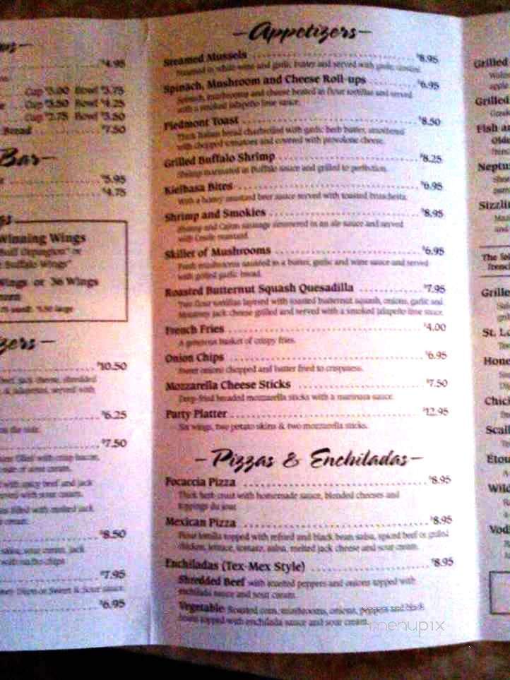 Old Forge Restaurant - Lanesborough, MA menu_pic