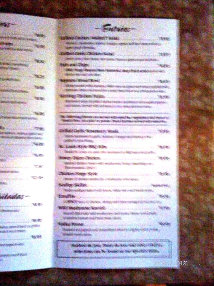 Old Forge Restaurant - Lanesborough, MA menu_pic