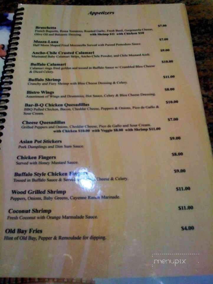 Bistro At Cherry Hill - Cherry Hill, NJ menu_pic