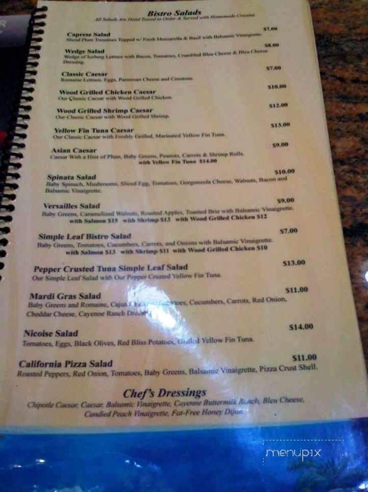 Bistro At Cherry Hill - Cherry Hill, NJ menu_pic