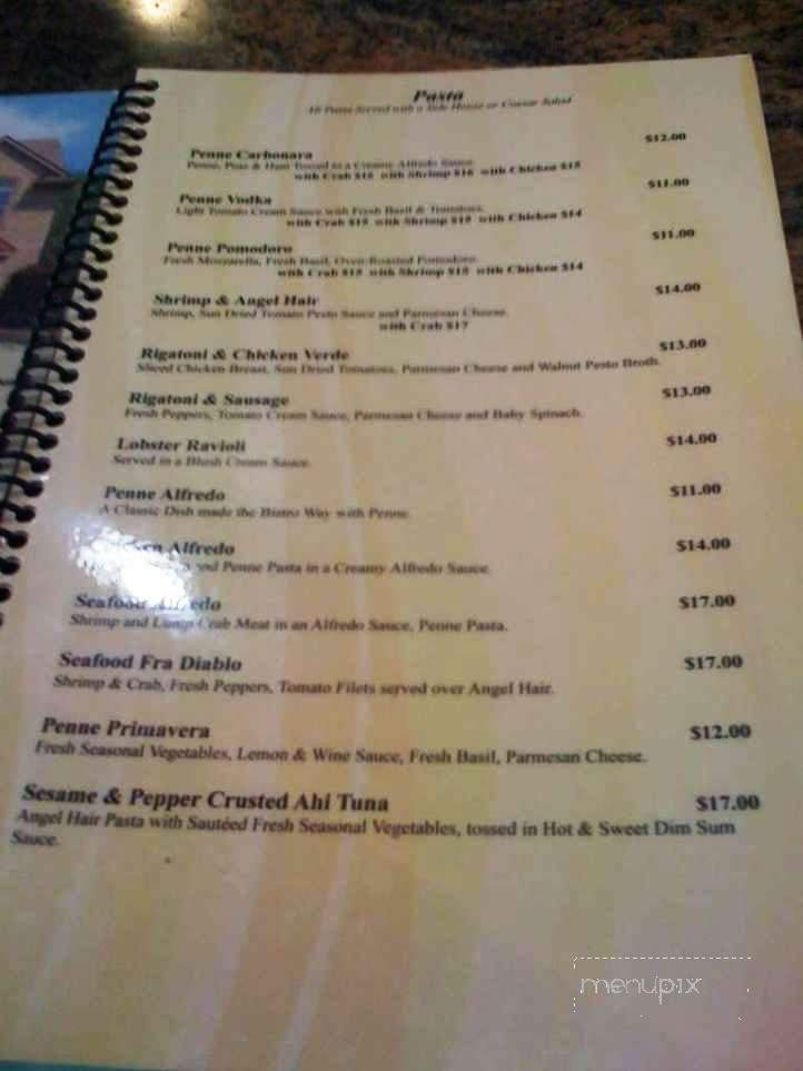 Bistro At Cherry Hill - Cherry Hill, NJ menu_pic