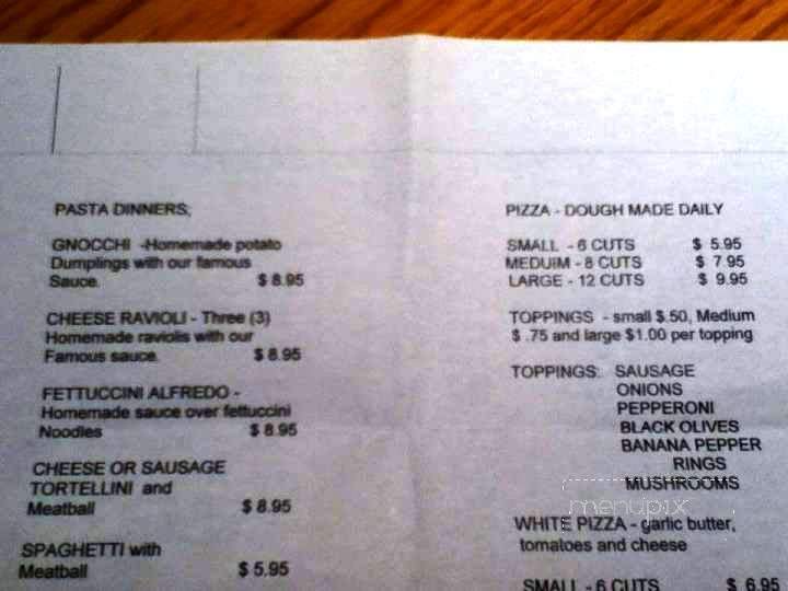 Generoso's Italian Eatery and Pizzeria - Mckeesport, PA menu_pic