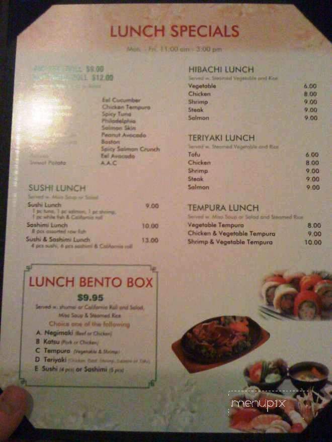 Kyoto Sushi Grill - Fenton, MO menu_pic