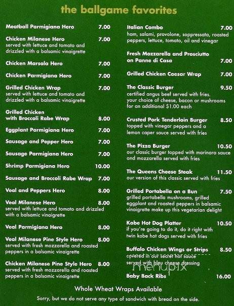 Pine Restaurant Of Queens - Corona, NY menu_pic