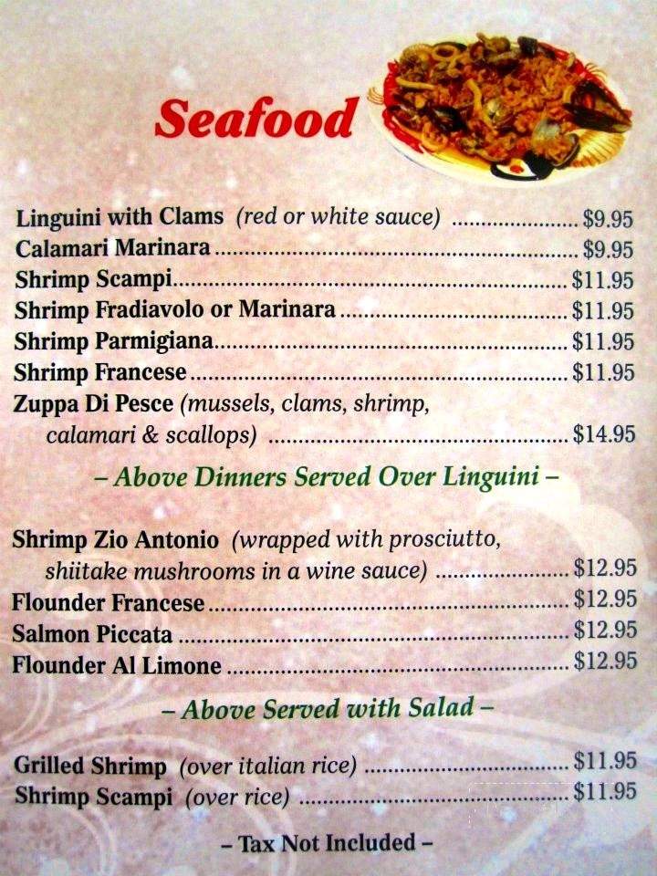 Peter's Pizzeria - Kearny, NJ menu_pic