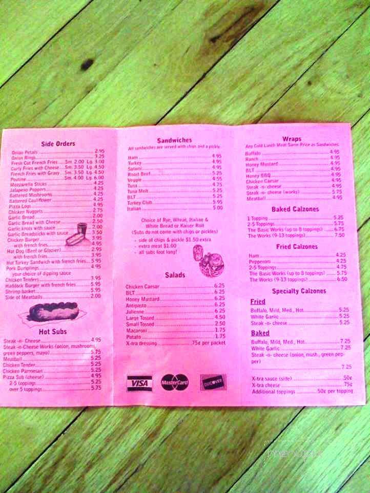 Rosario's Deli - Massena, NY menu_pic
