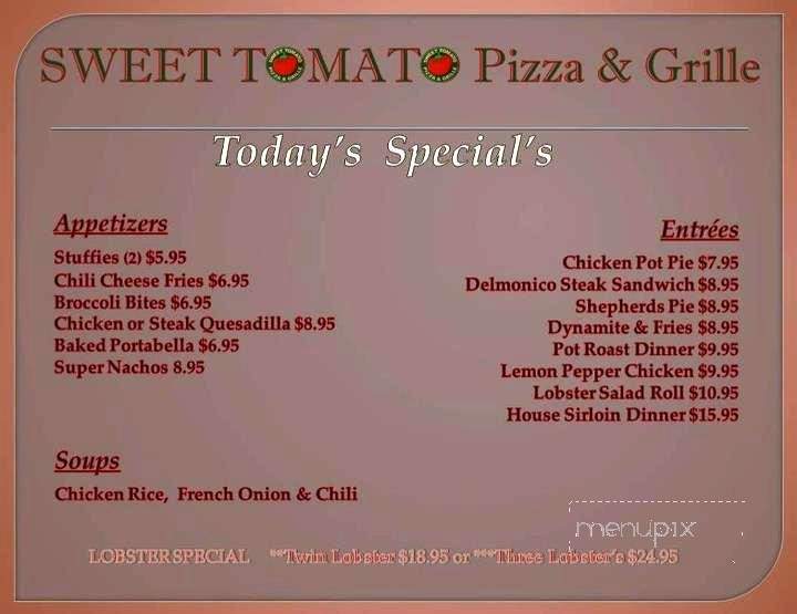Sweet Tomato - Pascoag, RI menu_pic
