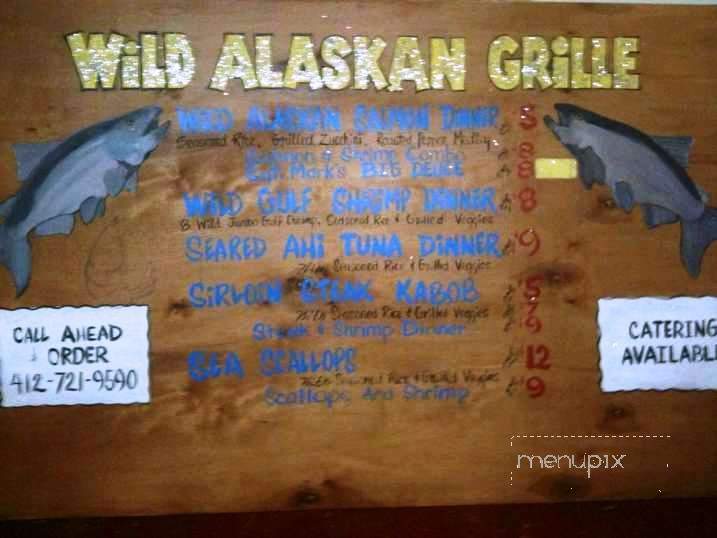 Wild Alaskan Grille - Pittsburgh, PA menu_pic