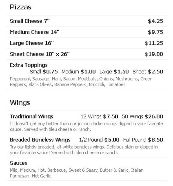 3 Bums Pizza - Belfast, NY menu_pic