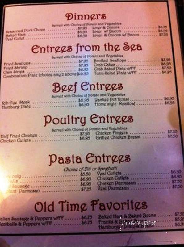 Cindy's Diner & Restaurant - North Scituate, RI menu_pic