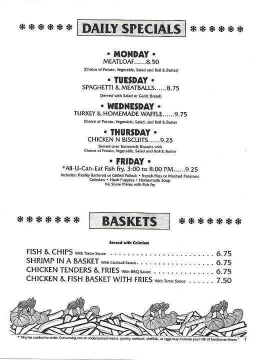 Wagon Wheel Restaurant - Shickshinny, PA menu_pic