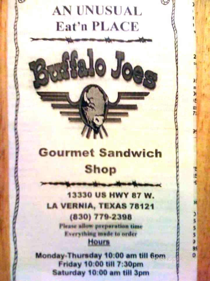 /350282/Buffalo-Joes-La-Vernia-TX - La Vernia, TX