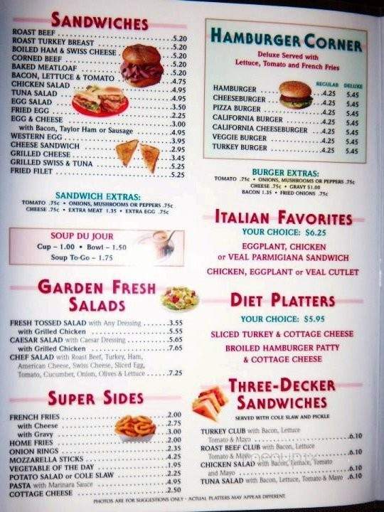 Denville Diner - Denville, NJ menu_pic