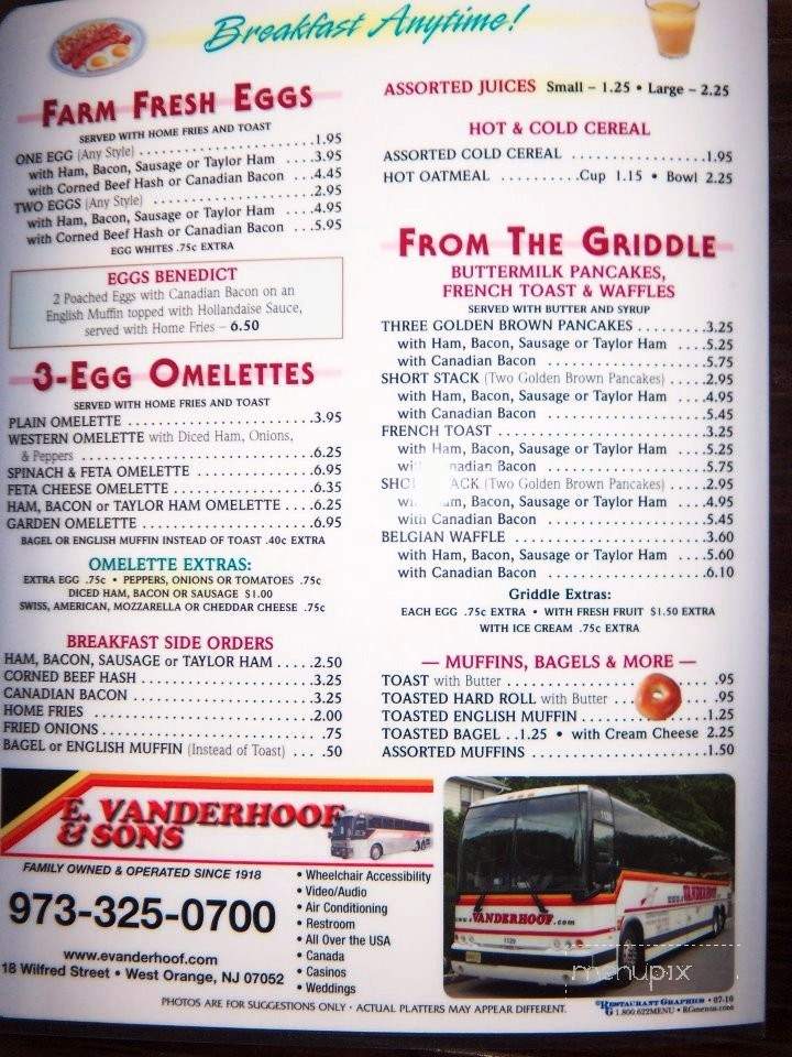 Denville Diner - Denville, NJ menu_pic