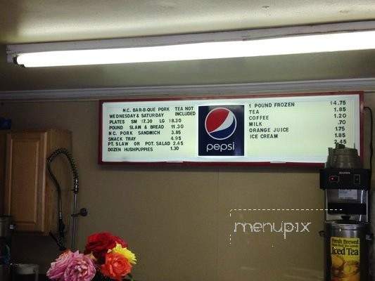Ken's Grill - La Grange, NC menu_pic