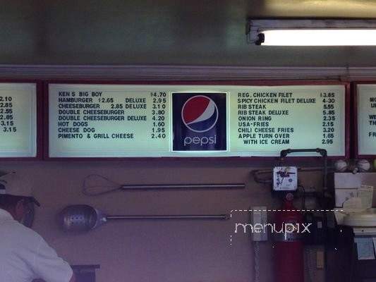 Ken's Grill - La Grange, NC menu_pic