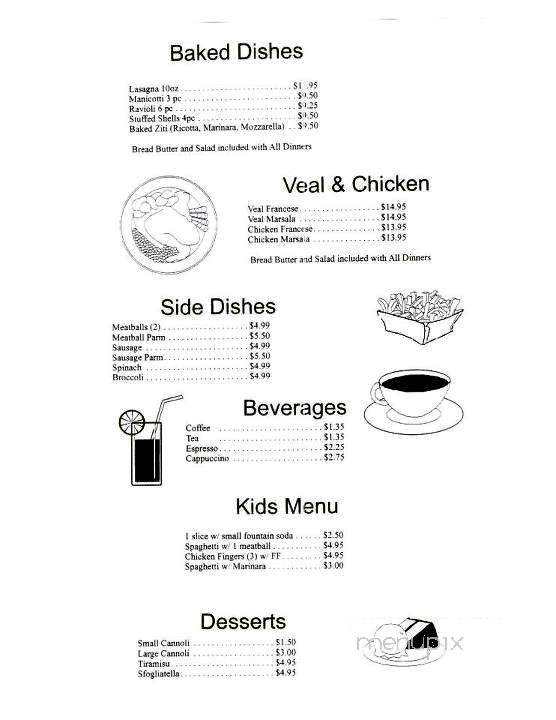 Mamma Maria's - Tobyhanna, PA menu_pic