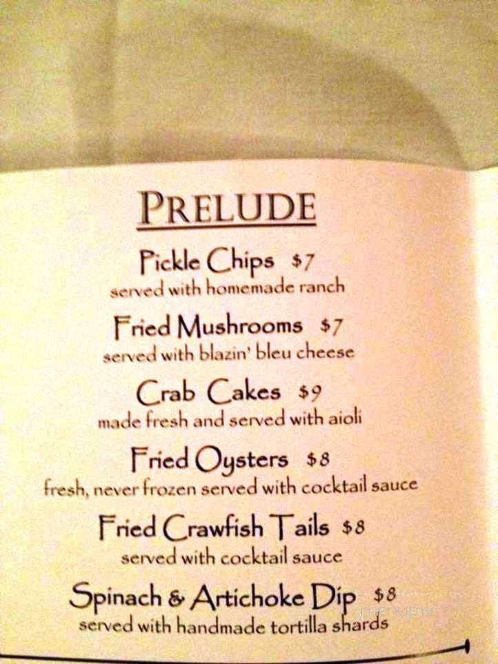 Opera House Restaurant - Martin, TN menu_pic