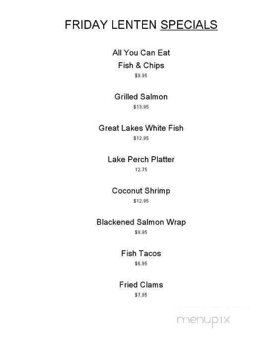 Wintergarden Tavern East - Chesterfield, MI menu_pic
