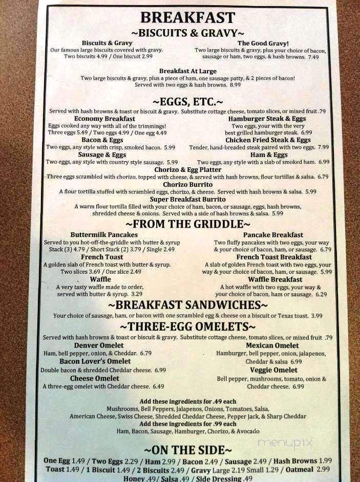 Good Gravy Diner - Oklahoma City, OK menu_pic