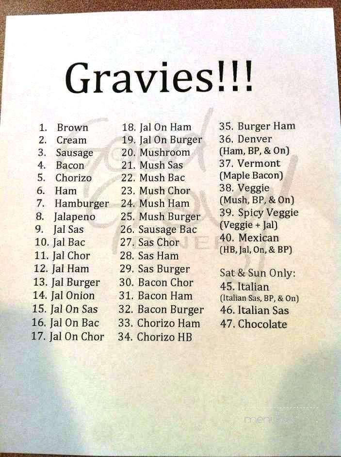 Good Gravy Diner - Oklahoma City, OK menu_pic