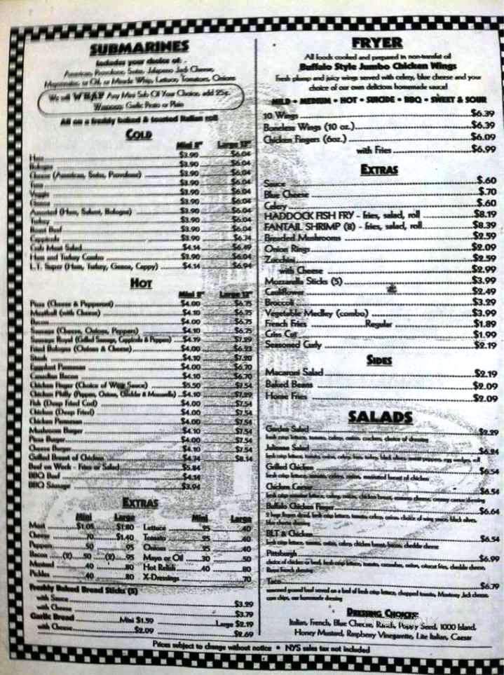 Башня ресторан белгород меню с ценами